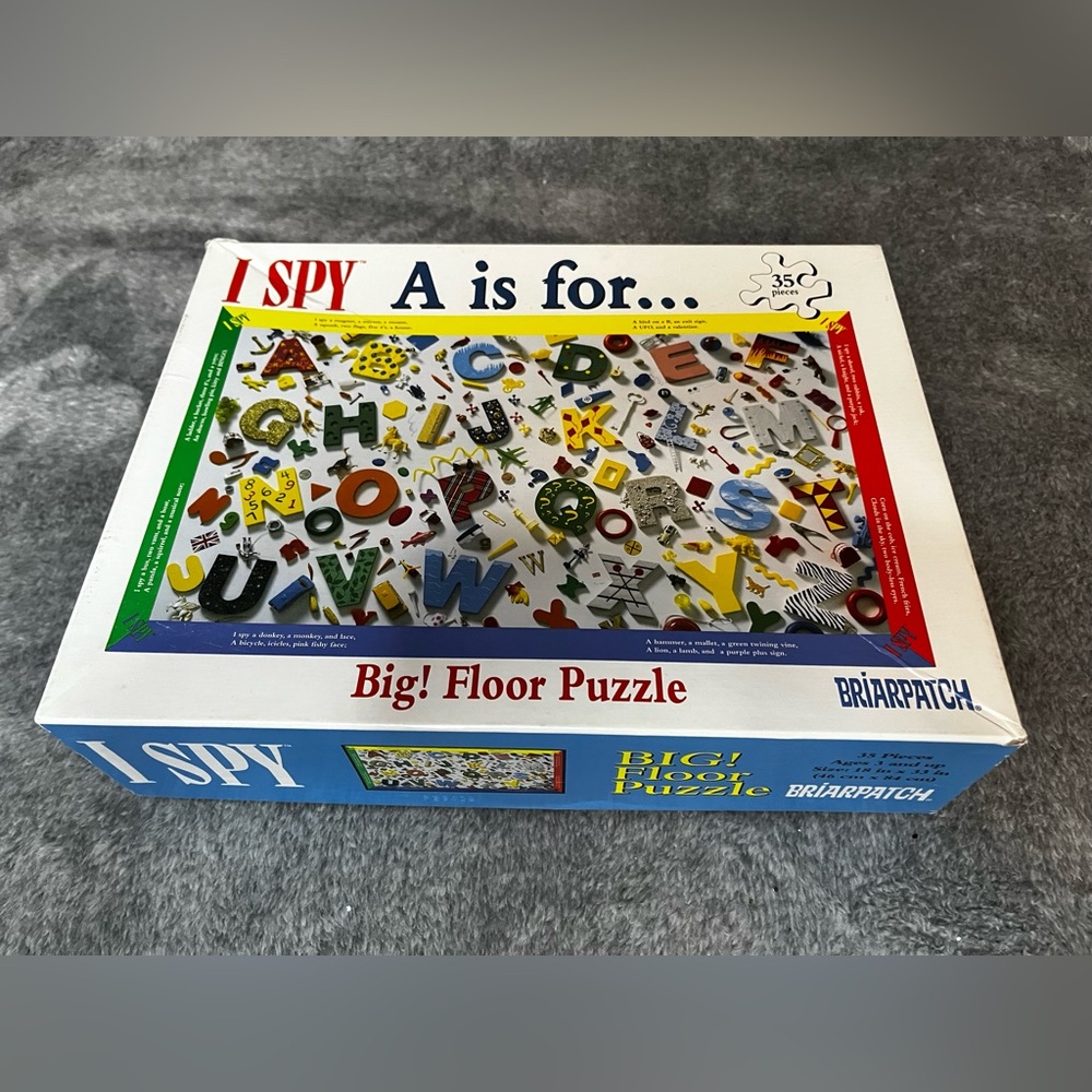I Spy BRIARPATCH puzzle 35 pieces A Is For